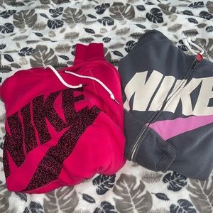 2 Nike Rally Hoodies Size Small